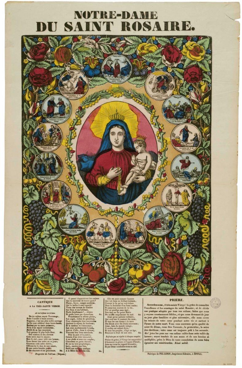 NOTRE-DAME / DU SAINT ROSAIRE. (titre inscrit)_0